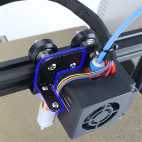 bltouch cr-10 ender 3 metal mounting bracket|creality ender 3 cable mount.